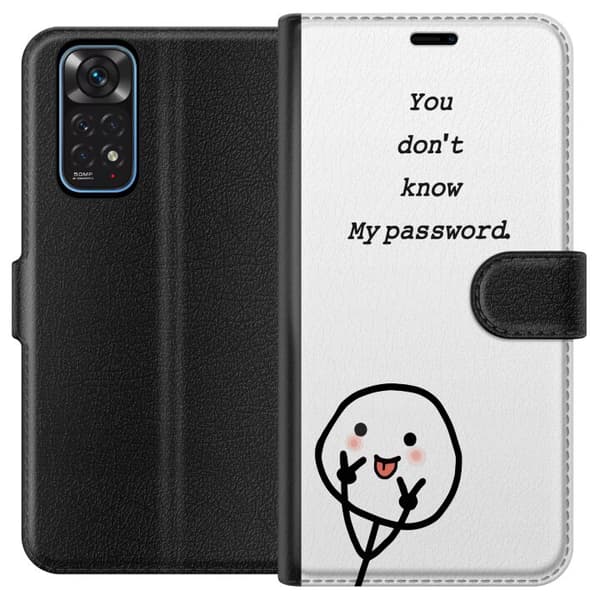 Xiaomi Redmi Note 11 Lommeboketui Du Kjenner Ikke Mitt Passord