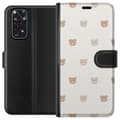Miniatyrbilde 1 av 3: Xiaomi Redmi Note 11 Lommeboketui Teddybakgrunn - søte teddybjørner mot en myk bakgrunn