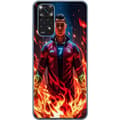 Miniatyrbild 1 av 3: Xiaomi Redmi Note 11 Genomskinligt Skal Ronaldo Inferno – fotbollshjälte i eldflammor