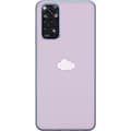 Miniatyrbilde 1 av 3: Xiaomi Redmi Note 11 Gjennomsiktig deksel Lilla Sky - minimalistisk sky på en lilla bakgrunn