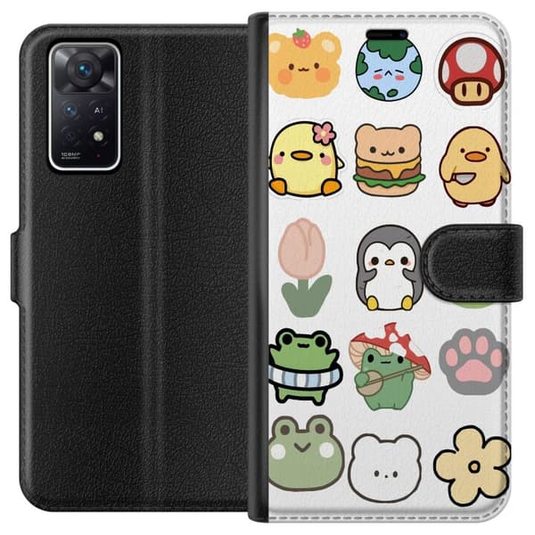 Xiaomi Redmi Note 11 Pro 5G Lompakkokotelo Kawaii Friends