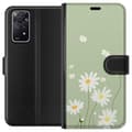 Miniatyrbilde 1 av 3: Xiaomi Redmi Note 11 Pro 5G Lommeboketui Prestekrager - blomstrete mønster i svensk sommerstil