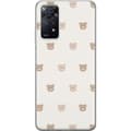Miniatyrbilde 1 av 3: Xiaomi Redmi Note 11 Pro 5G Gjennomsiktig deksel Teddybakgrunn - søte teddybjørner mot en myk bakgrunn