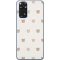 Pikkukuva 1 / 3: Xiaomi Redmi Note 11S Läpinäkyvä kuori Teddy-tausta - söpöt teddykarhut pehmeällä taustalla