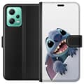 Miniatyrbild 1 av 3: Xiaomi Redmi Note 12 Plånboksfodral Happy Stitch – glad figur med charmig uttryck