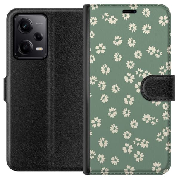 Xiaomi Redmi Note 12 Pro Plånboksfodral Blomsterdröm – färgglatt blommönster