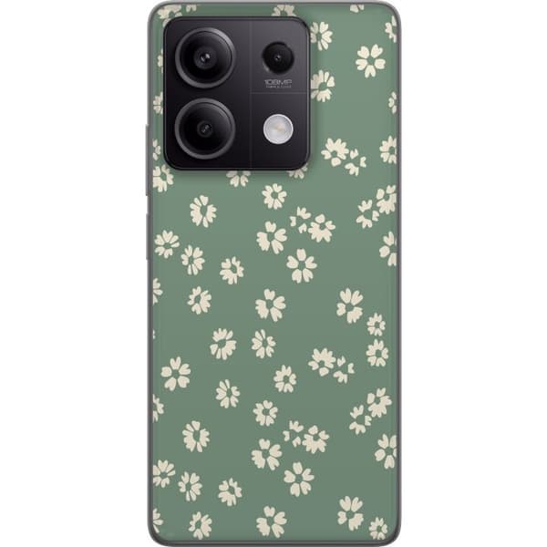 Xiaomi Redmi Note 13 Pro Genomskinligt Skal Blomsterdröm – färgglatt blommönster