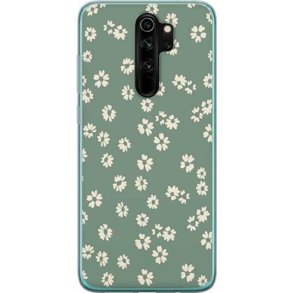 Xiaomi Redmi Note 8 Pro  Gjennomsiktig deksel Blomsterdrøm - Fargerikt Blomstermønster