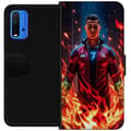 Pikkukuva 1 / 3: Xiaomi Redmi Note 9 4G Lompakkokotelo Ronaldo Inferno - jalkapallolegenda liekeissä