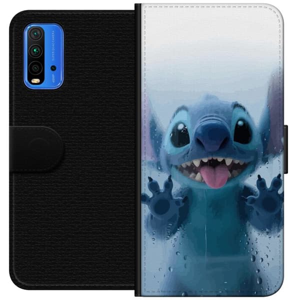 Xiaomi Redmi Note 9 4G Lommeboketui Søm ved et vindu i søt stil