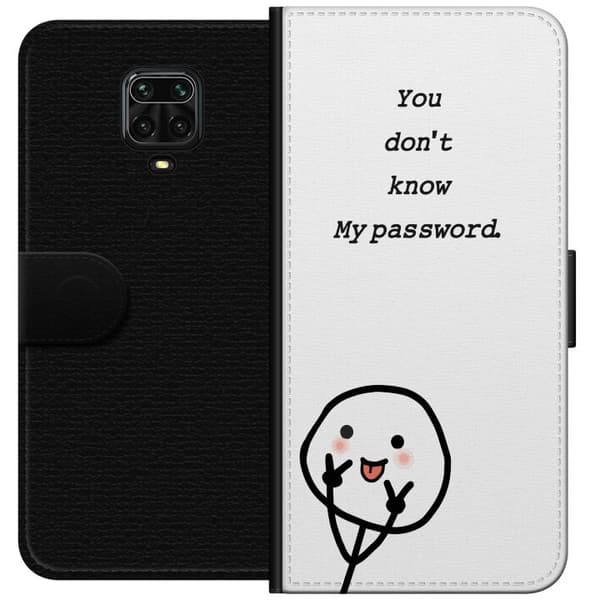 Xiaomi Redmi Note 9S Lompakkokotelo Et Tunne Salasanaani