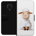 Pikkukuva 1 / 3: Xiaomi Redmi Note 9S Lompakkokotelo Suloinen Lammas - lasten ja vauvan tuotteita sarjakuvatyyliin