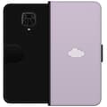 Pikkukuva 1 / 3: Xiaomi Redmi Note 9S Lompakkokotelo Lila Pilvi - minimalistinen pilvi lila taustalla
