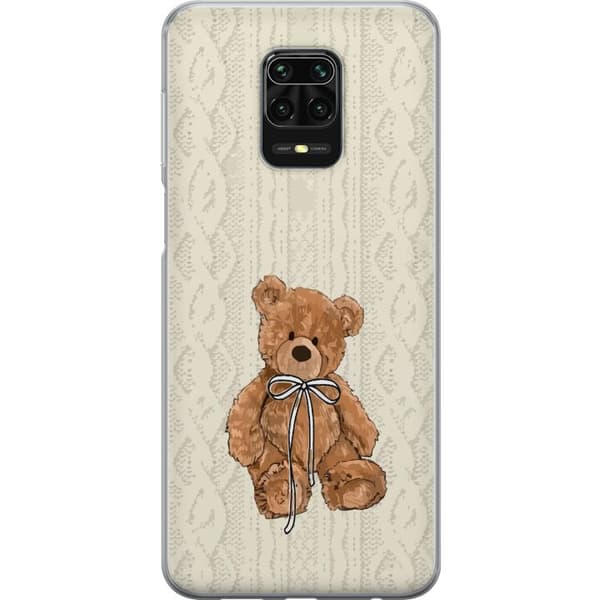 Xiaomi Redmi Note 9S Läpinäkyvä kuori Pieni Nalle – klassinen nalle yksinkertaisessa muotoilussa