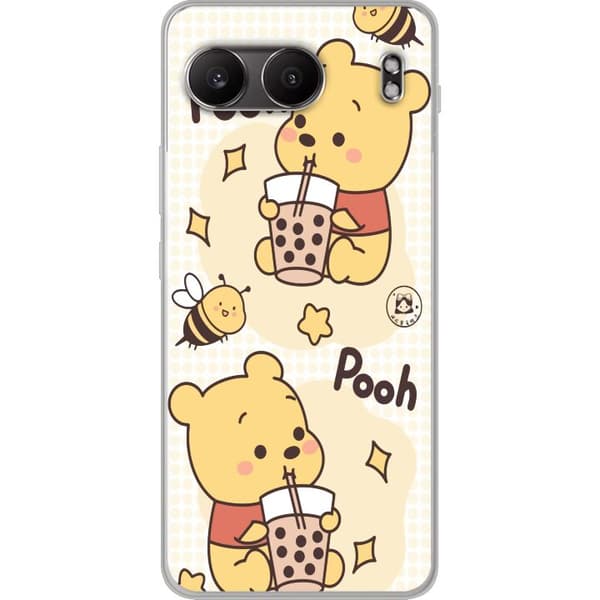 OnePlus Nord 4 Läpinäkyvä kuori Nalle Pooh - klassinen karhumotiivi uudessa tulkinnassa