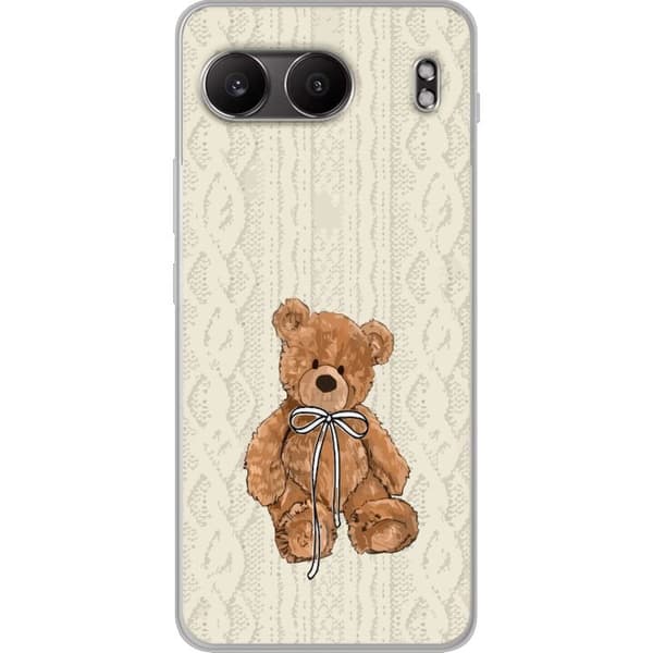 OnePlus Nord 4 Gjennomsiktig deksel Liten Bamse – klassisk bamse i enkel design