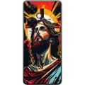Miniatyrbilde 1 av 3: OnePlus Nord CE 3 Lite Gjennomsiktig deksel Jesus & Kort - religiøst motiv med dyp symbolikk