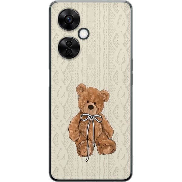 OnePlus Nord CE 3 Lite Gjennomsiktig deksel Liten Bamse – klassisk bamse i enkel design