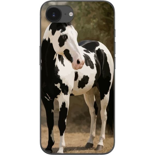 Apple iPhone 16e Läpinäkyvä kuori Kaunis Hevonen - elegantti hevonen kuva-aihe