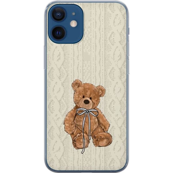 Apple iPhone 12 mini Gjennomsiktig deksel Liten Bamse – klassisk bamse i enkel design