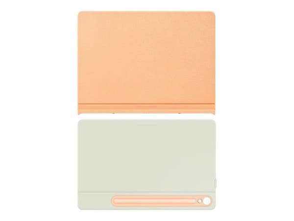 Smart Book Cover - Samsung - Galaxy Tab S9/S9FE - Orange - Hybrid - 11 tum