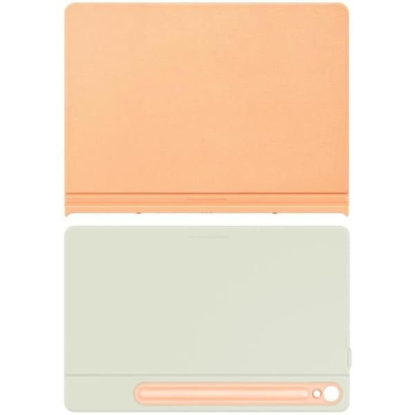 Smart Book Cover - Samsung - Galaxy Tab S9/S9FE - Orange - Hybrid - 11 tum