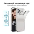Miniatyrbild 3 av 4: Fodral för iPhone 16 Pro Max Mjuk Kompatibel med Trådlös Laddning Jaym Transparent