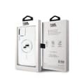 Miniatyrbild 6 av 6: Coque för iPhone 11 Tryckt IML K och CH Kompatibel med MagSafe Karl Lagerfeld Transparent