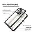 Miniatyrbild 3 av 4: Coque 360° Framsidan och Baksidan för iPhone 16 Pro Max IP68 Ultra Förstärkt Eiger Transparent