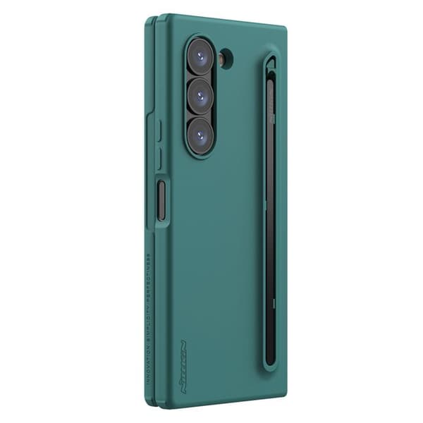 Siliconefodral för Galaxy Z Fold6 med plats för S Pen Nillkin Grön