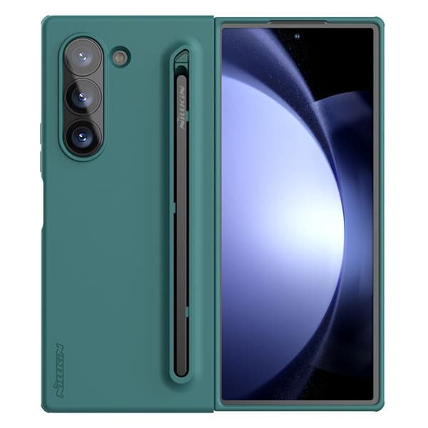 Siliconefodral för Galaxy Z Fold6 med plats för S Pen Nillkin Grön