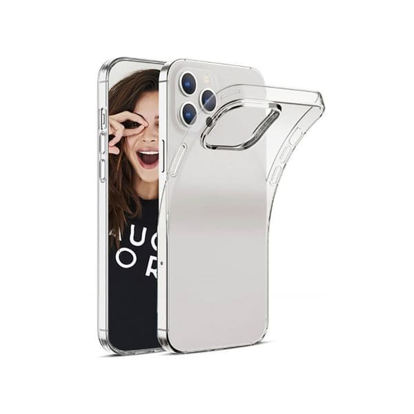 iPhone 16 Pro Transparent Slitthölje Kompatibel med Trådlös Laddning Jaym