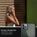 Miniatyrbild 2 av 4: Spigen iPhone 11 Pro Max [Ultra Hybrid] stötfångare förstärkt fodral, genomskinlig baksida, anti-skrapa - nattgrön (ACS00411)
