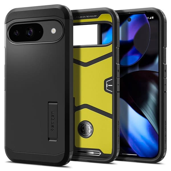 Spigen Tough Armor – Skal för Google Pixel 9/9 Pro (Svart)