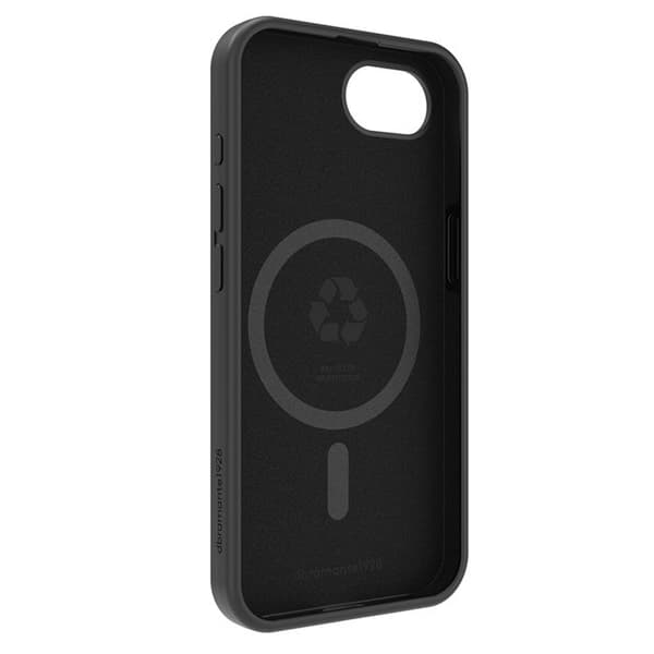 Coque MagSafe för iPhone 16e Monaco i Återvunnen Plast DBRAMANTE1928 Svart