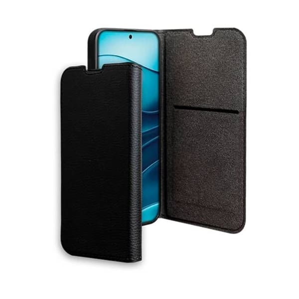 Etui för Redmi Note 14 5G med Ställfunktion och Kortfack BigBen Connected Svart