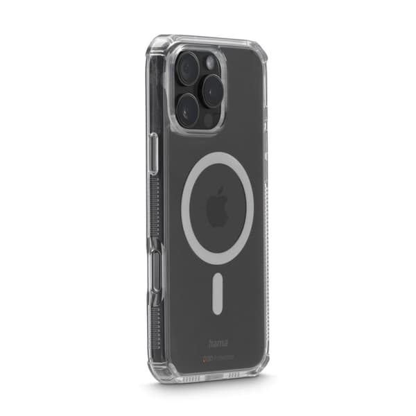 Hama iPhone 16 Pro Max Cover Extreme Protect MagLine Transparent