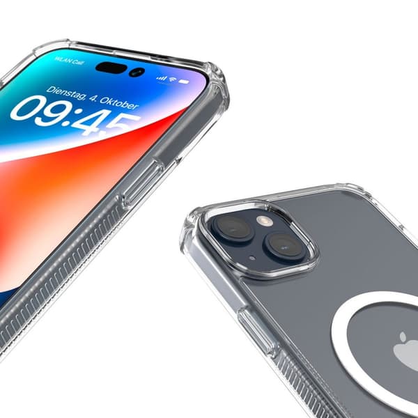 Hama iPhone 15 Plus Deksel Extreme Protect MagLine Transparent