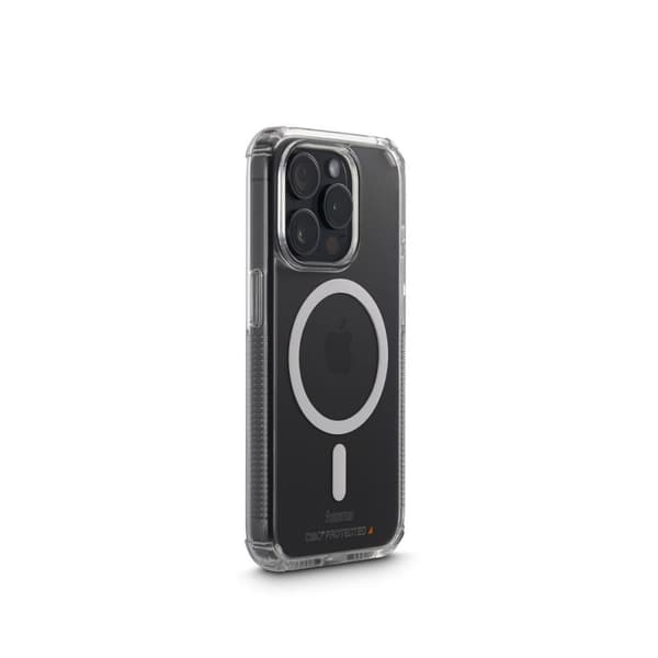 Hama iPhone 15 Pro Max Kuori Extreme Protect MagLine Läpinäkyvä