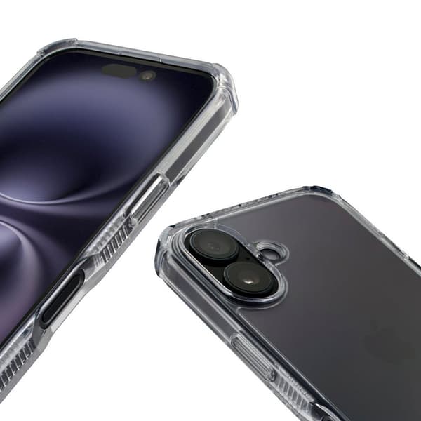 Hama iPhone 16e Kuori Extreme Protect Läpinäkyvä