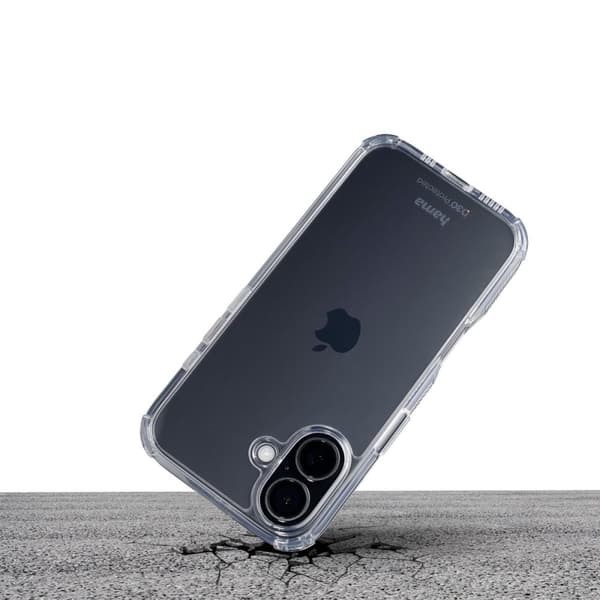Hama iPhone 16e Kuori Extreme Protect Läpinäkyvä