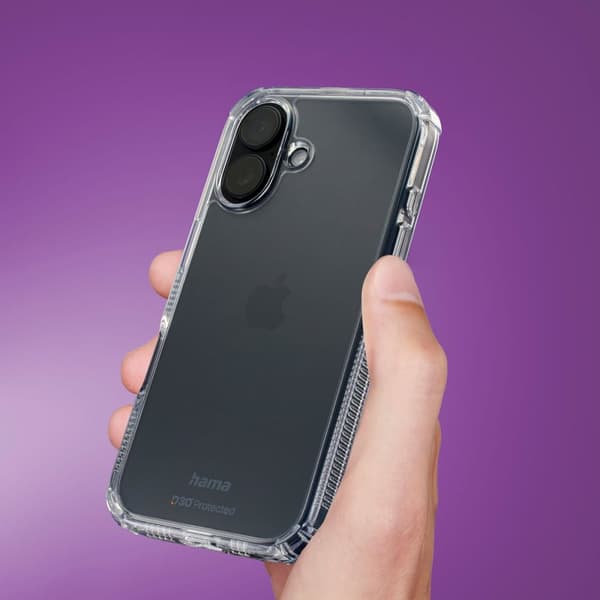 Hama iPhone 16e Kuori Extreme Protect Läpinäkyvä