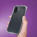 Pikkukuva 10 / 11: Hama iPhone 16e Kuori Extreme Protect Läpinäkyvä