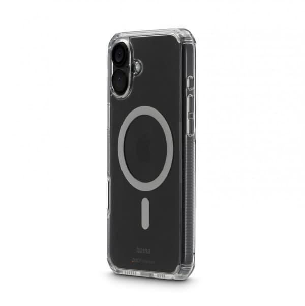 Hama iPhone 16 Plus Cover Extreme Protect MagLine Transparent