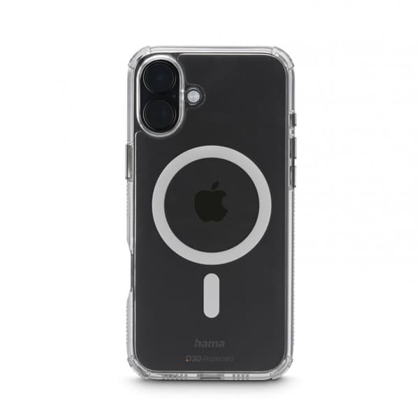 Hama iPhone 16 Plus Cover Extreme Protect MagLine Transparent