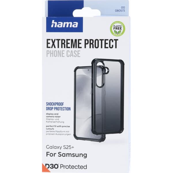 Hama Samsung Galaxy S25 Plus Deksel Extreme Protect Svart