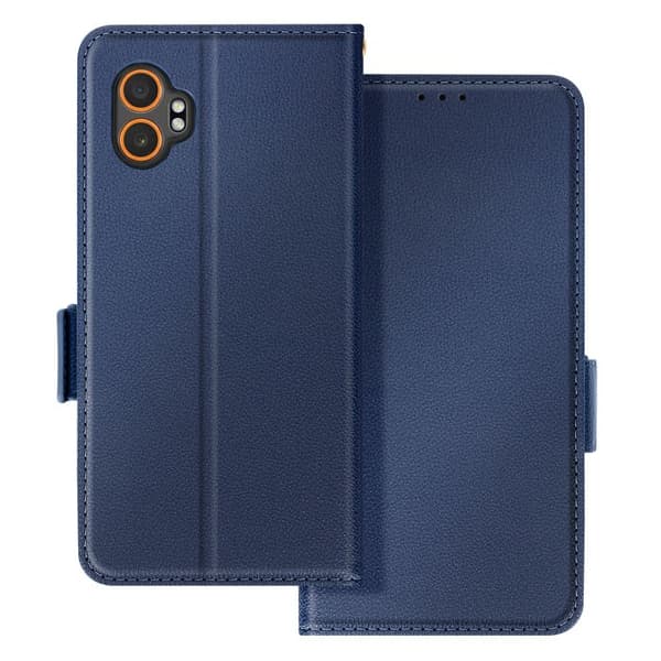 Etui Clapet för Galaxy XCover 7 Pro med Rem Stöd Plånbok Blå