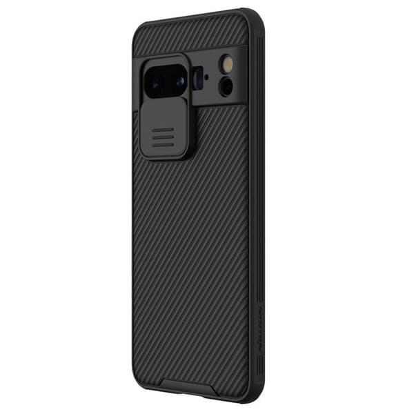 Coque CamShield Pro Coulissant för Google Pixel 8 Pro Ultra Hård Nillkin Svart