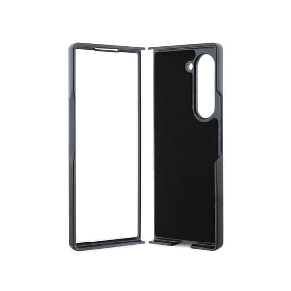Skyddande skal för Galaxy Z Fold 6 Saffiano Monogram Karl Head Karl Lagerfeld Svart