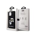 Miniatyrbild 6 av 6: Coque 3D Karl och Choupette för iPhone 12/12 Pro Elegant skydd Karl Lagerfeld Svart